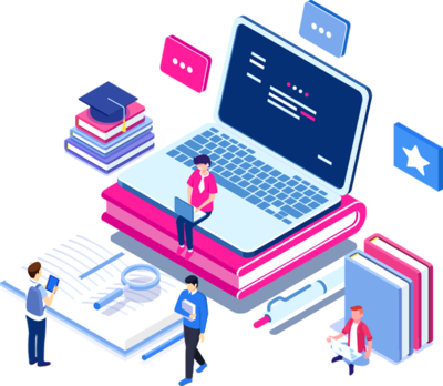 職場精進課程藍色培訓手機海報 軟件設計制作